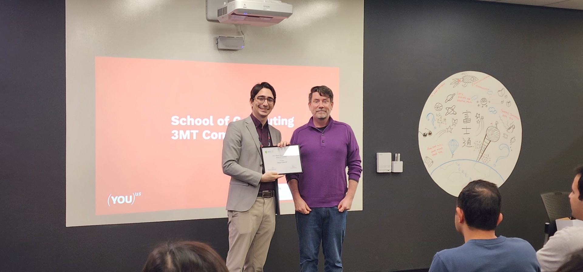 Winner - School of Computing 3MT